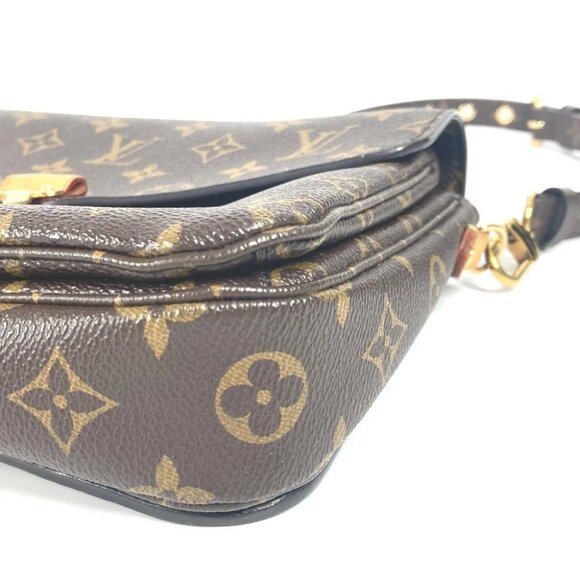 LOUIS VUITTON M40780 Monogram Pochette MetisMM 2WAY Shoulder Bag Hand Bag - Picture 10 of 16